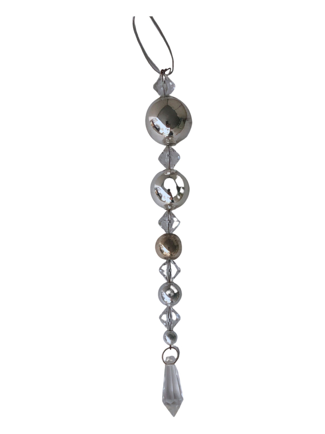 Hanging Glass Balls (Box of 4) 22cm.