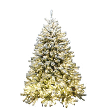 Load image into Gallery viewer, Snow Flocked LED Tree Light 7ft.

