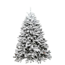 Load image into Gallery viewer, Snow Flocked Tree 7ft.
