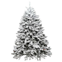 Load image into Gallery viewer, Snow Flocked Tree 9ft.
