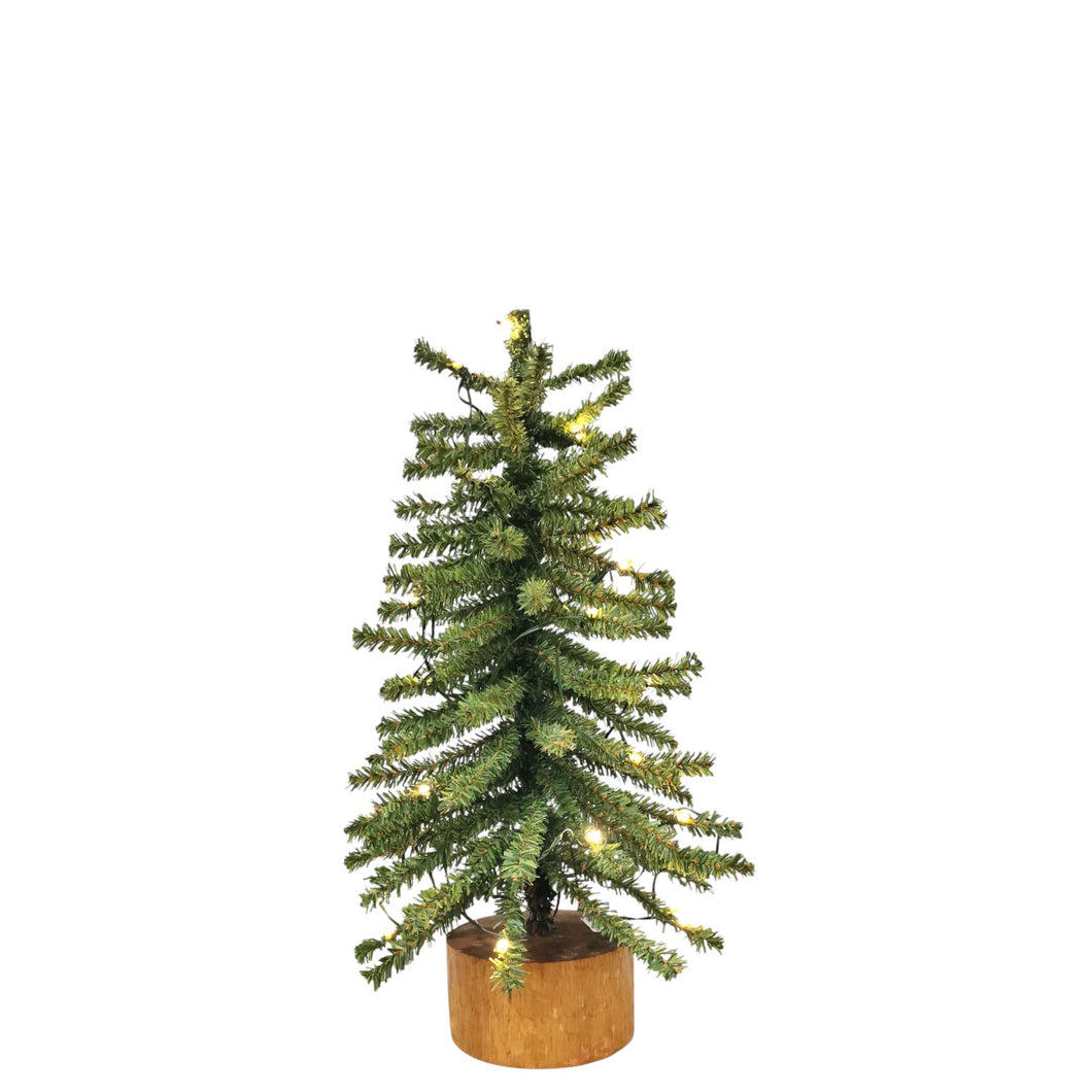 Downswept Pine Wooden Base Tree 50cm.