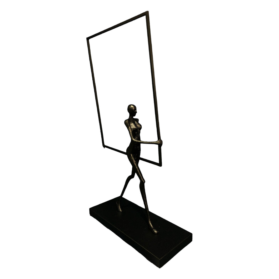Man with Frame