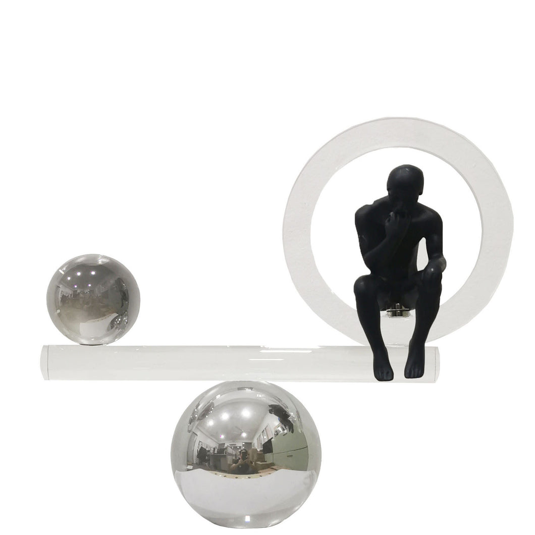 Thinking Man on Balance