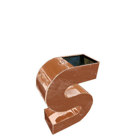 Copper Letter S