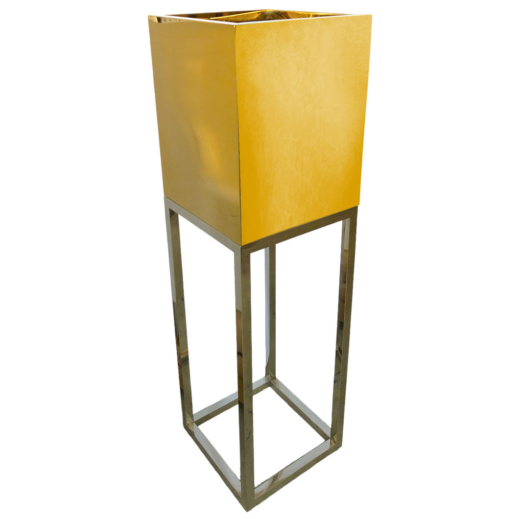 Stainless Steel Square Planter
