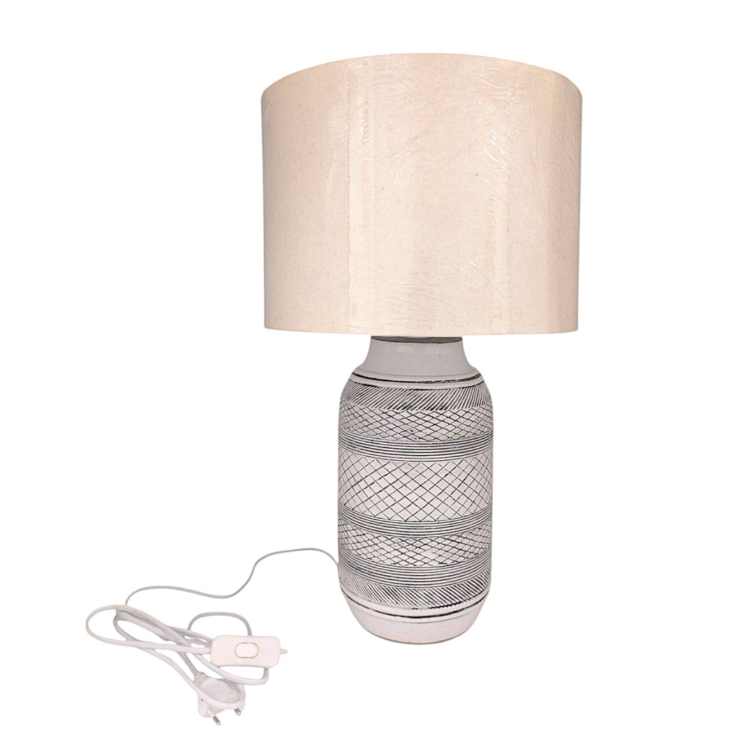 Lamp with Fittings & Shade
