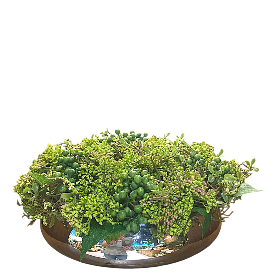 MKFA0333 Hydrangea Bud & Berries Mix Arrangement