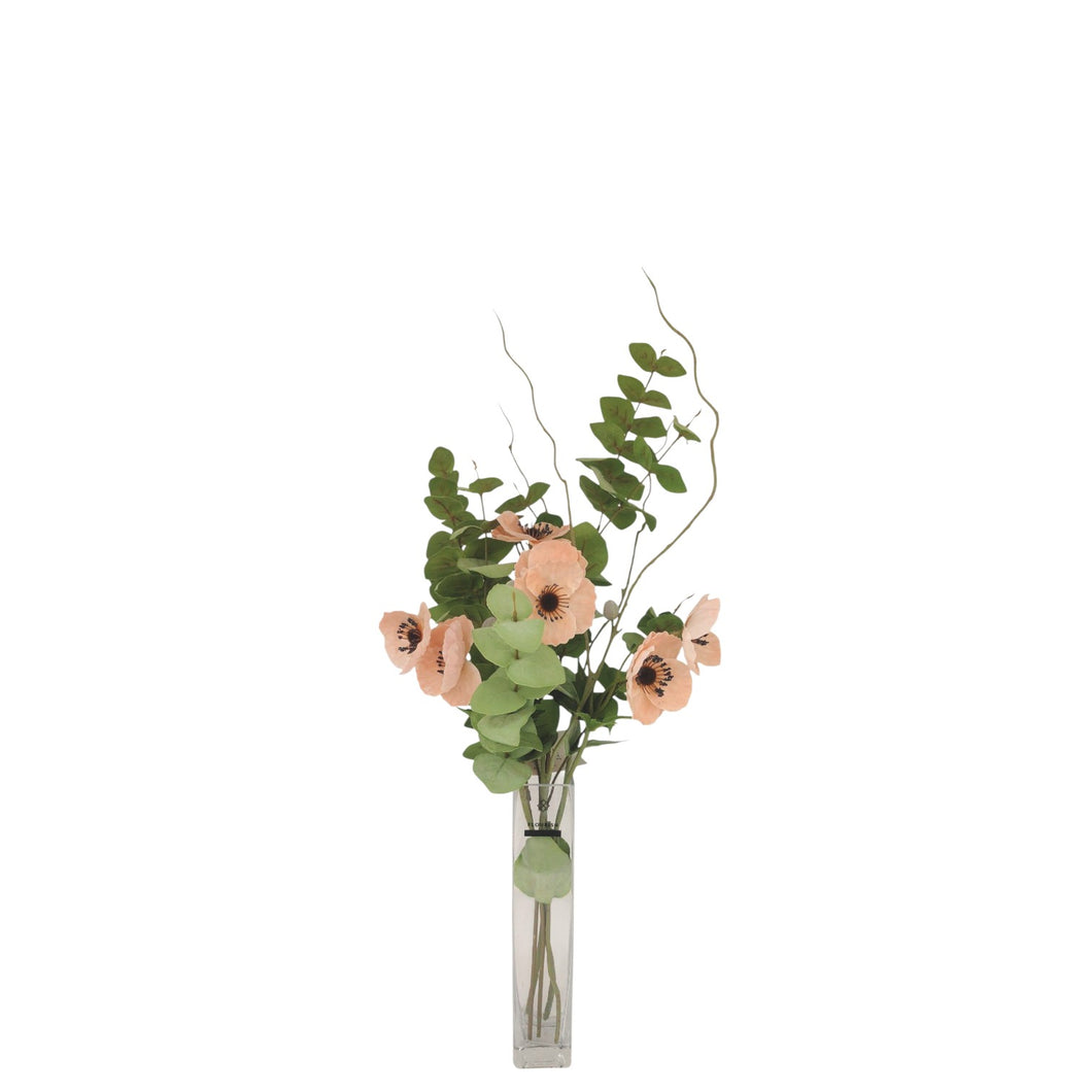 NDFA150 Poppy & Eucalyptus Mix Arrangement