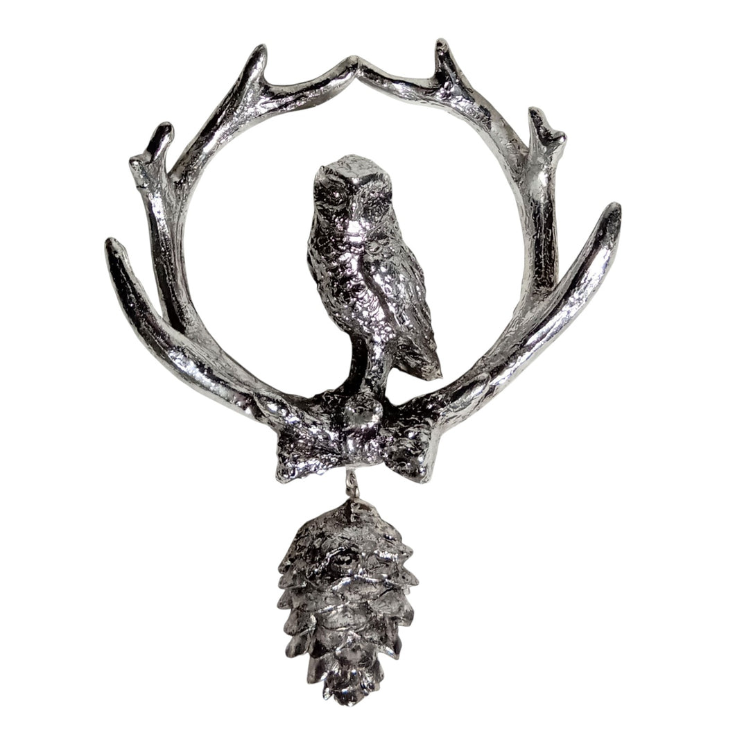 Polyresin Owl for Hanging (Box of 4) 14cm.