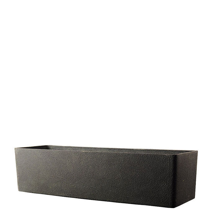 Limestone Rectangular Planter Medium Verdigris