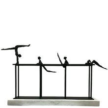Load image into Gallery viewer, Figures on Parallel Bars

