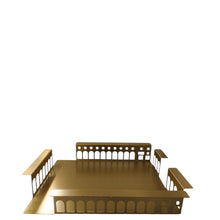 Load image into Gallery viewer, Brushed Gold Rectangular Tray
