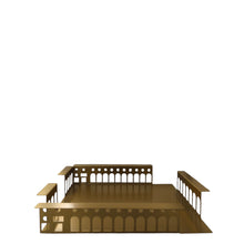 Load image into Gallery viewer, Brushed Gold Rectangular Tray
