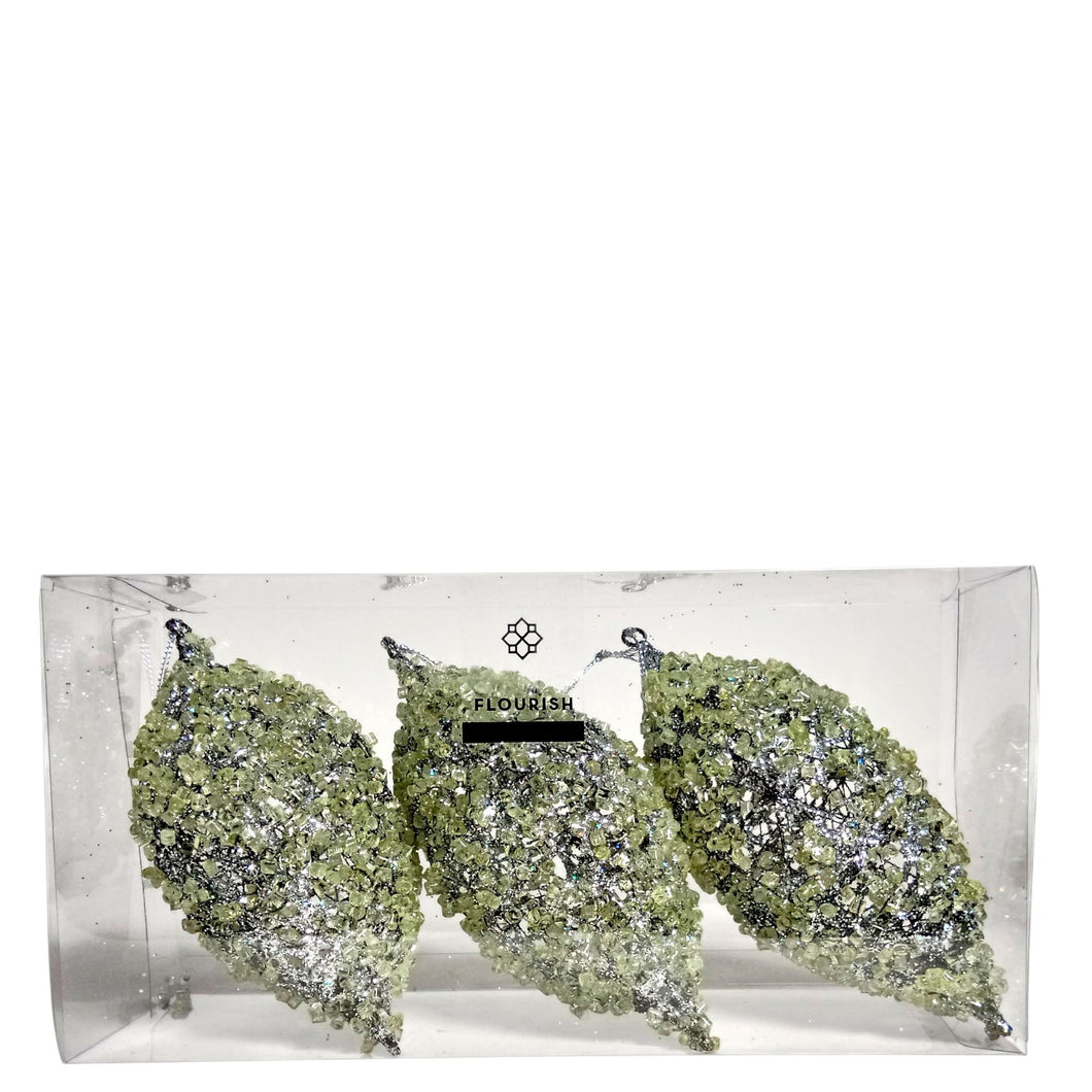 7 Wired Drop with Crystal (Set of 3)