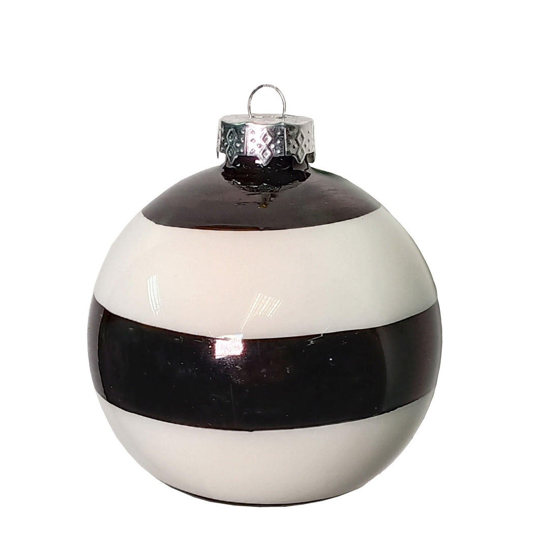 Glass Ball for Hanging (Box of 6) 8cm.