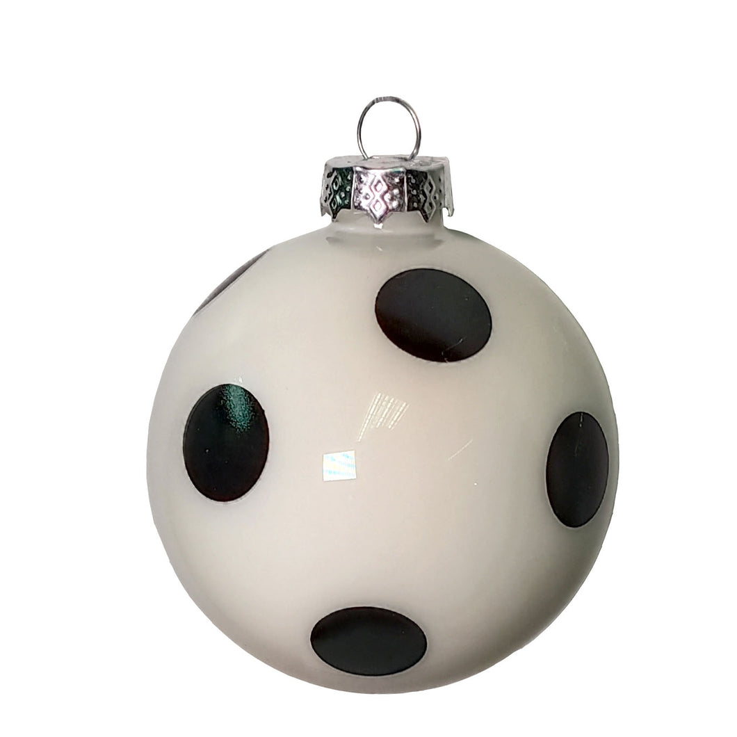 Glass Ball for Hanging (Box of 6) 8cm.