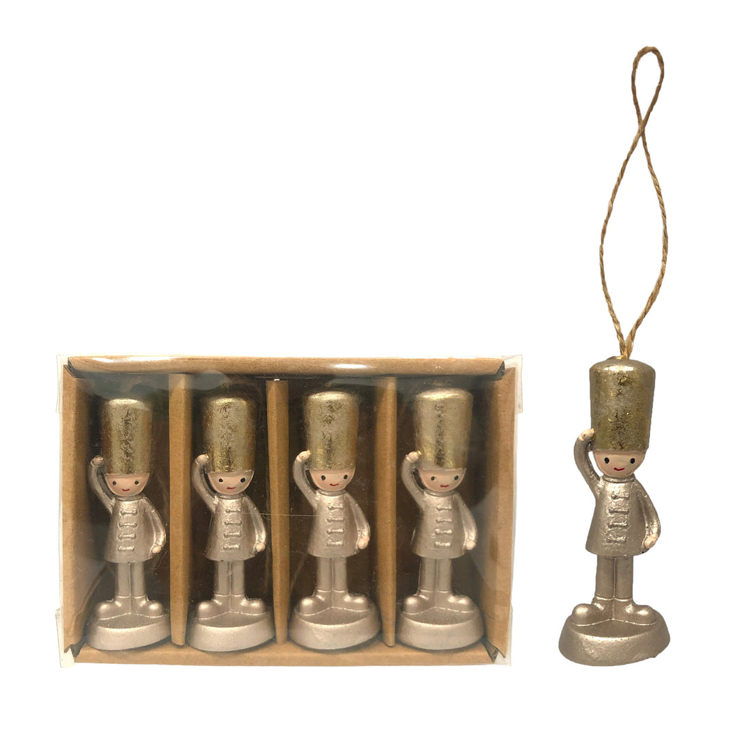 Polyresin Soldier Hanging (Box of 4) 8cm.