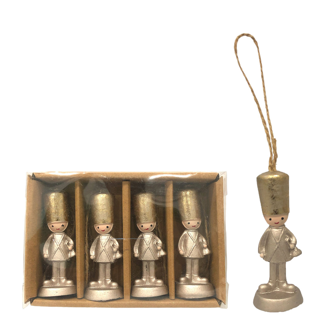Polyresin Soldier Hanging (Box of 4) 8cm.