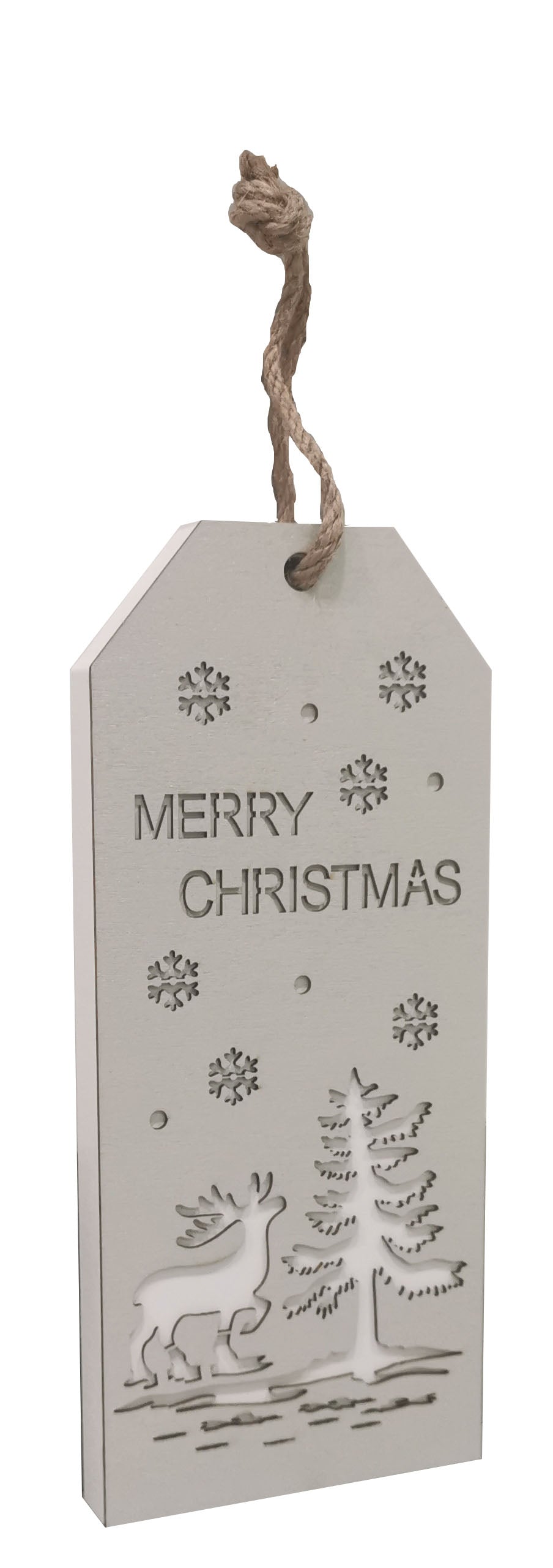 Hanging Wooden Ornament 23.5cm.
