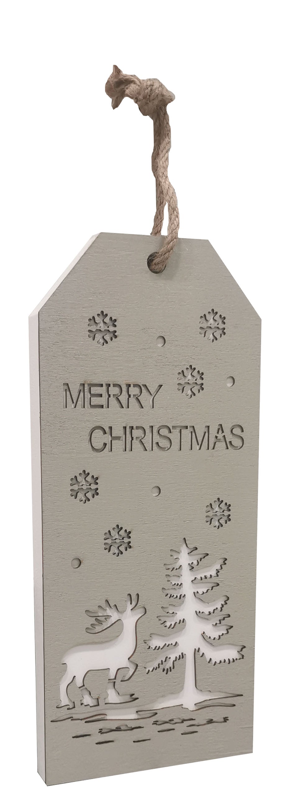 Hanging Wooden Ornament 23.5cm.